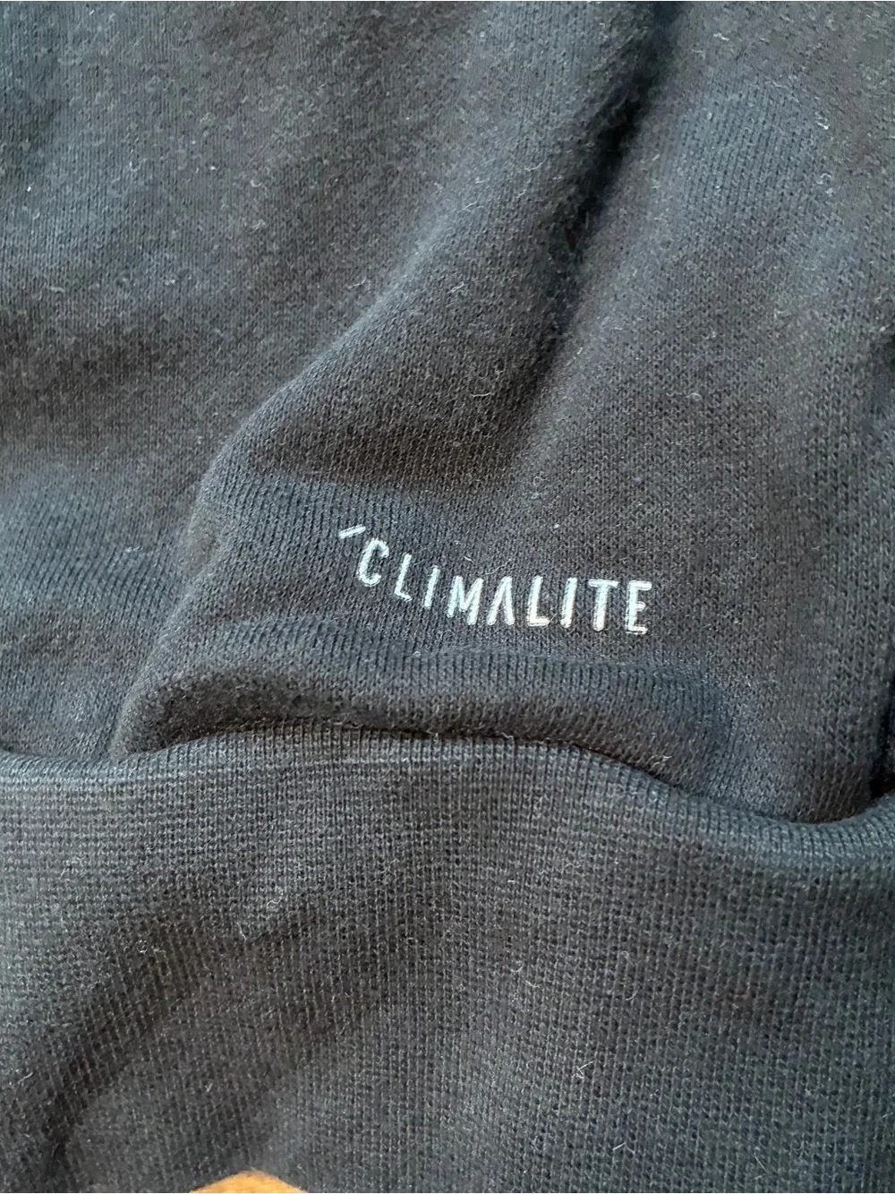 adidas Men's XL Black Long Sleeve Pullover Sweatshirt Climalite